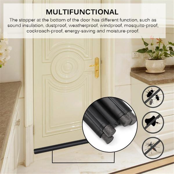 0588 Door Seal Twin Draught Draft Guard - SkyShopy 0588 Door Seal Twin Draught Draft Guard - SkyShopy